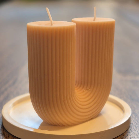 Twin Flame Candle - Cinmmon & Vanilla Glow