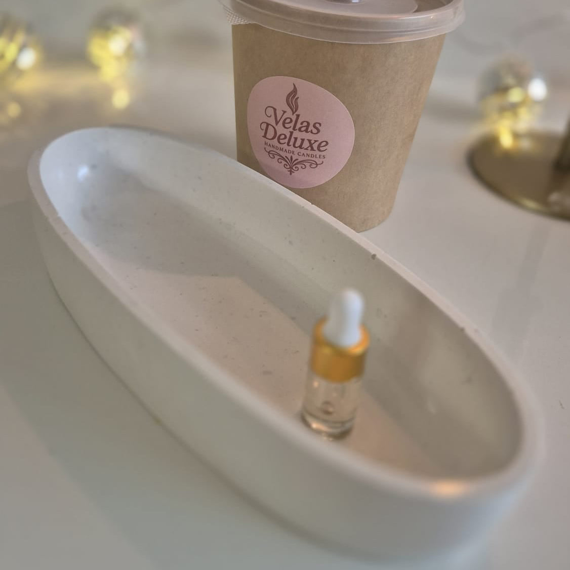 Sand wax set small with container and wicks