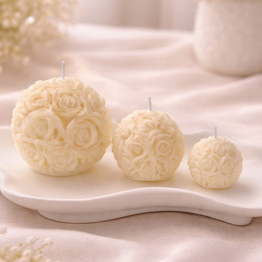 Flower Balls Set - Soft Cotton