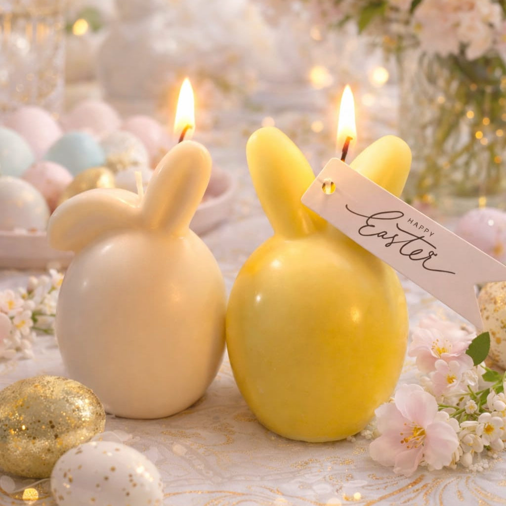 Sweet Bunny Candle Set