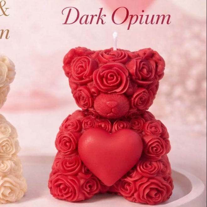 Teddy Candle Set – Dark Opium