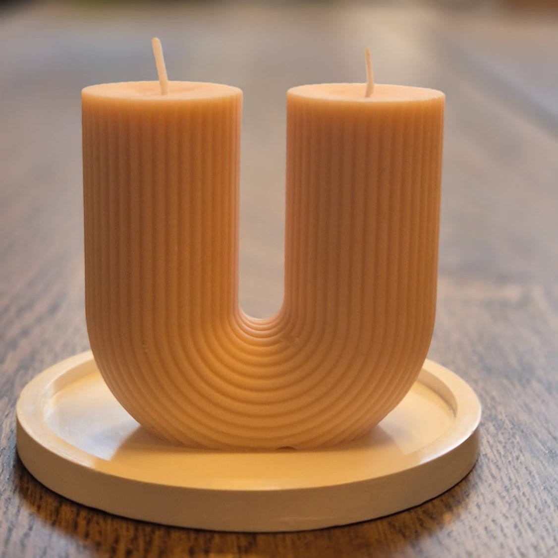 Twin Flame Candle - Cinmmon & Vanilla Glow